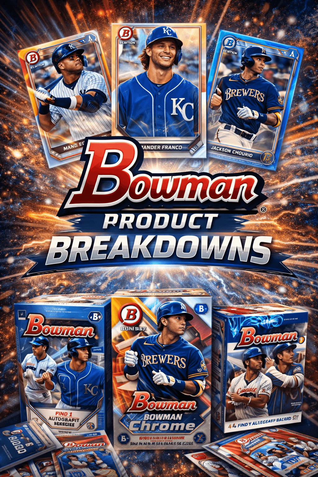 Bowman Baseball Product Breakdowns