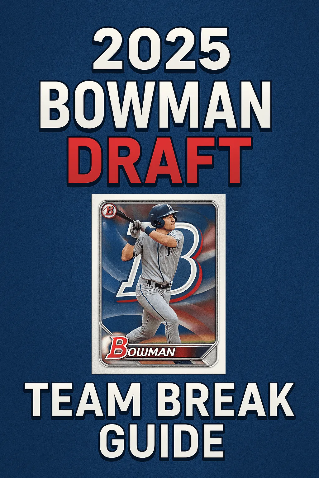 2025 Bowman Draft Team Break Guide