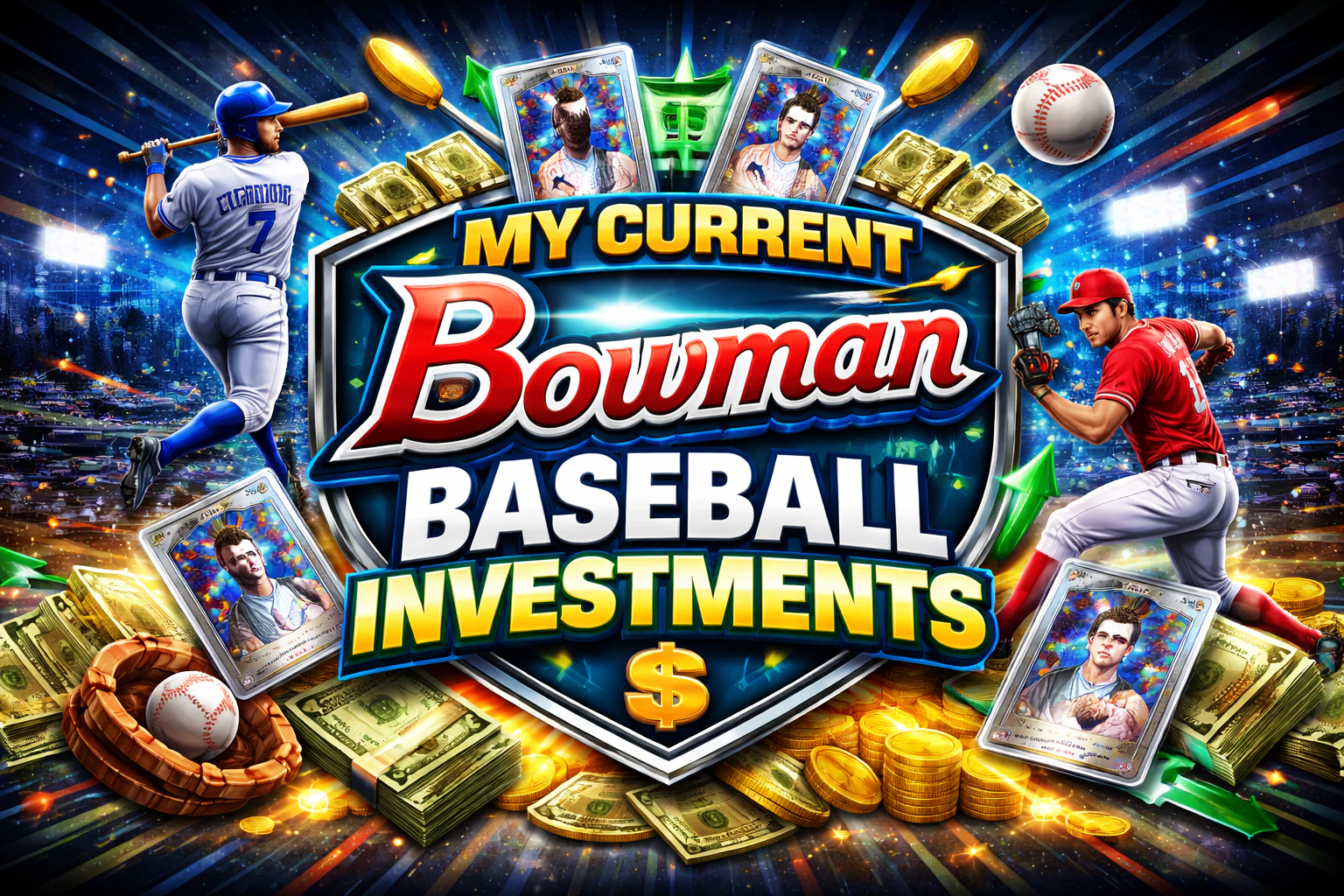 My Current Bowman Baseball MiLB and MLB Collecting Investments